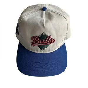47 Brand Bulls Black and Cream Cap